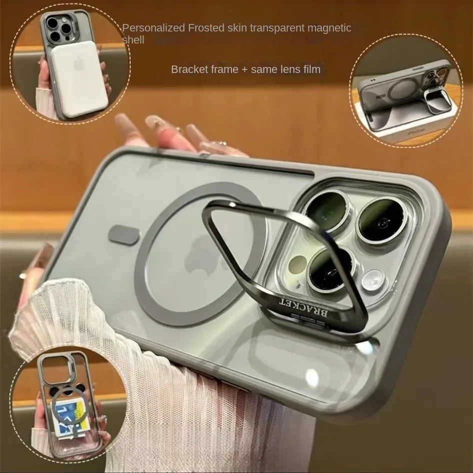 Magnetic Lens Stand Case