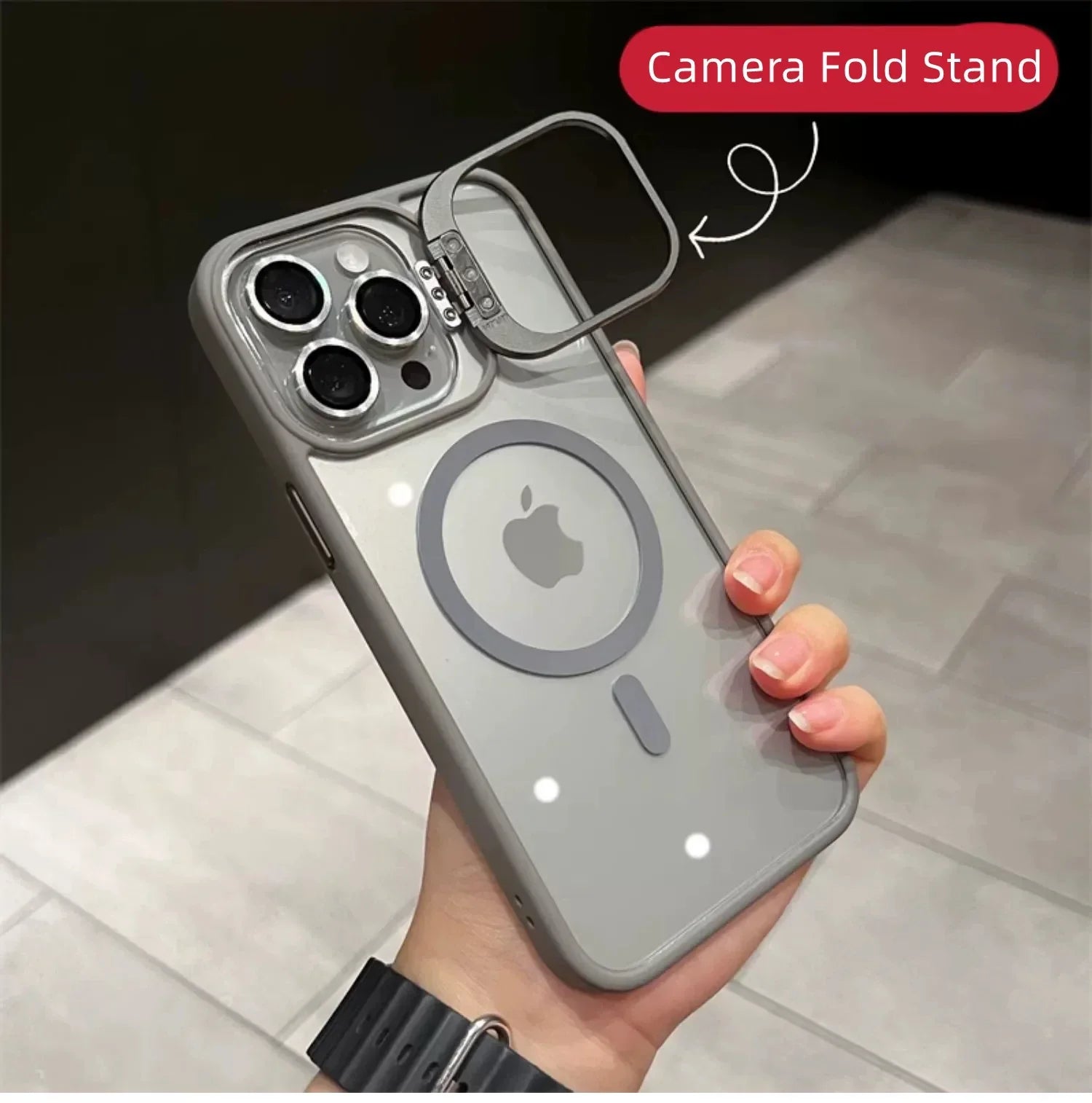 Magnetic Lens Stand Case