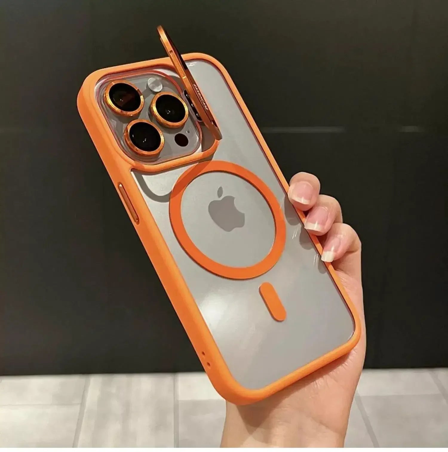 Magnetic Lens Stand Case