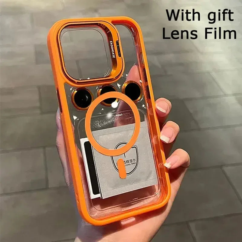 Magnetic Lens Stand Case