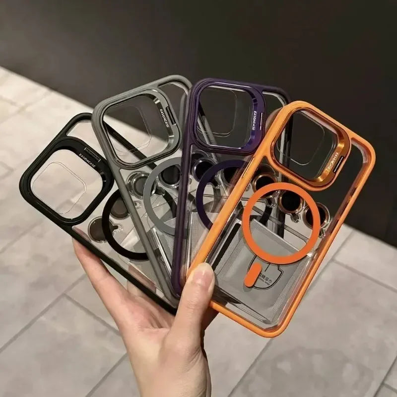 Magnetic Lens Stand Case