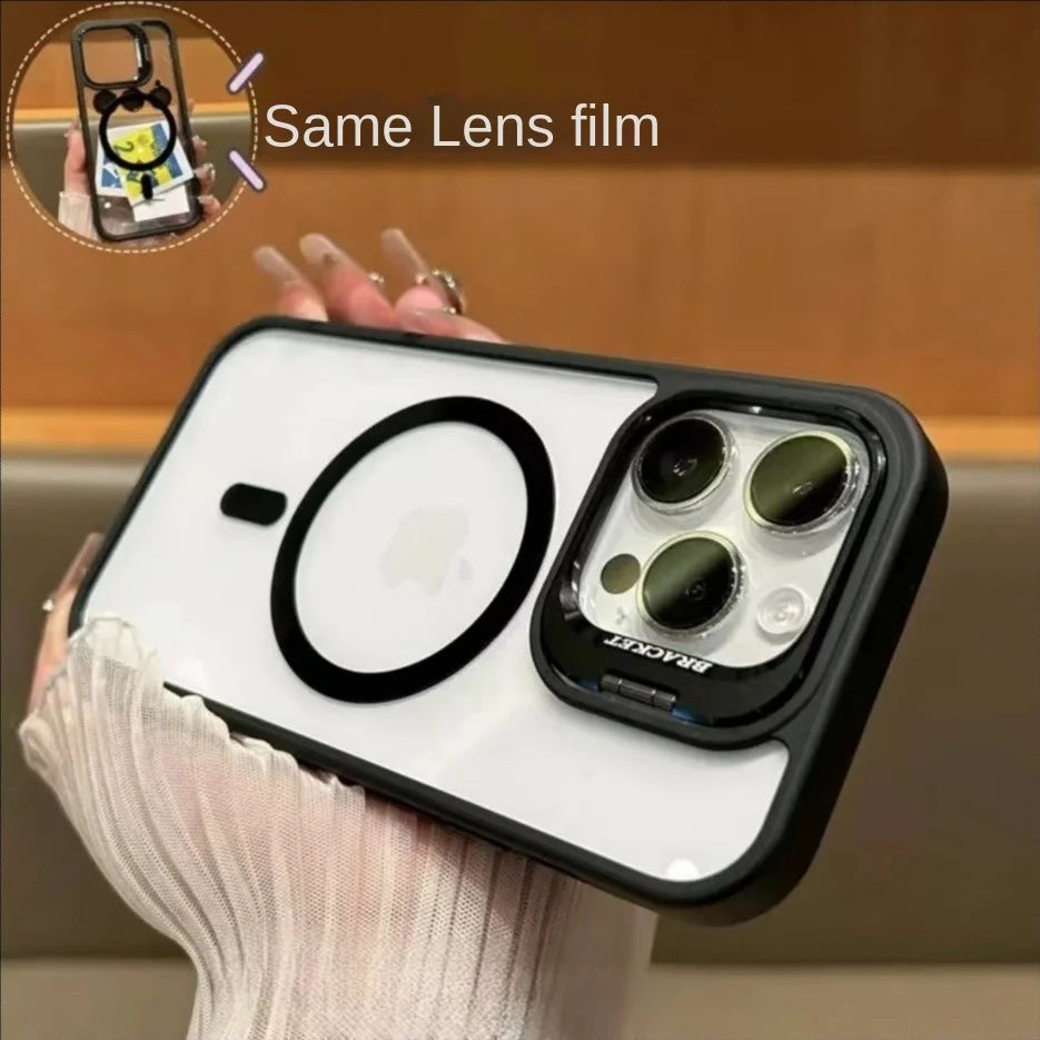 Magnetic Lens Stand Case